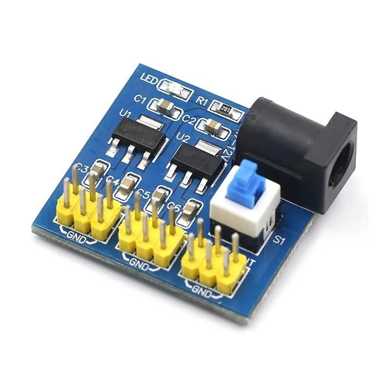 12V auf 12V / 5V / 3.3V Step-Down-Modul