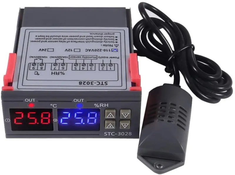 STC-3028 Regelbare Relais 220V für Temperatur und Luftfeuchtigkeit