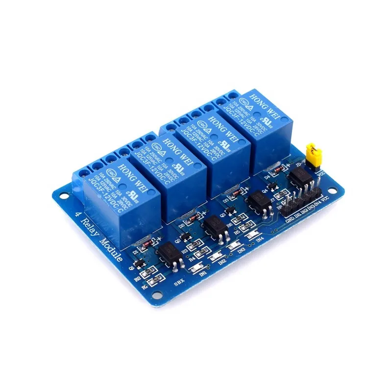 Relaismodul 12v | 4-Kanal