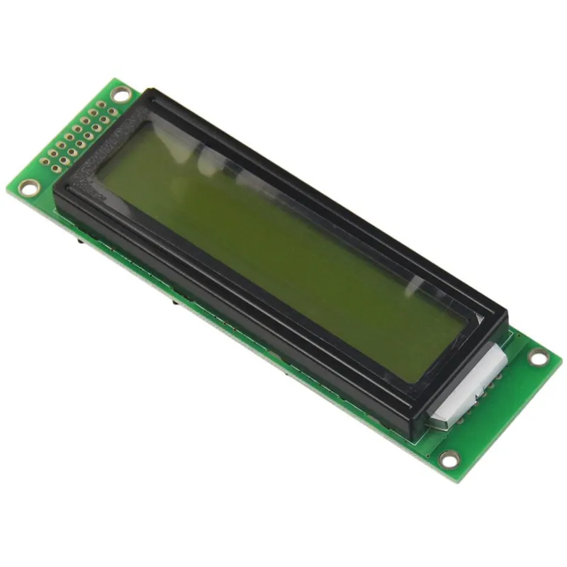2002 LCD 5V  grün/gelb Backlight 20x2