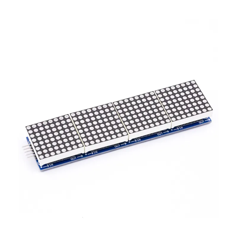LED Matrix 32x8 mit MAX7219 Modul