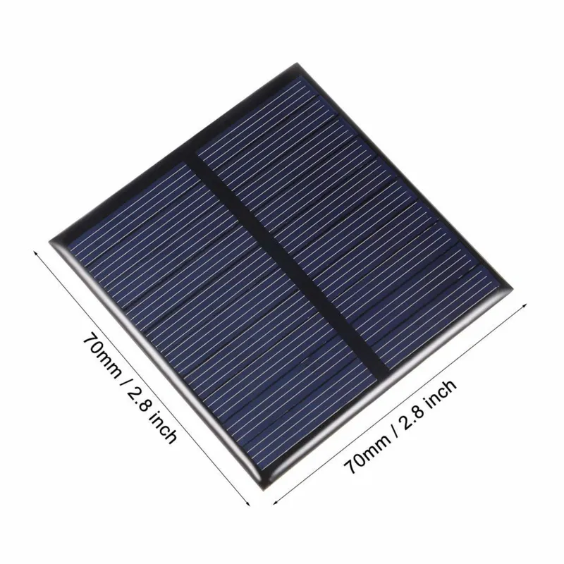 Mini-Solarpanel 70x70mm Epoxy