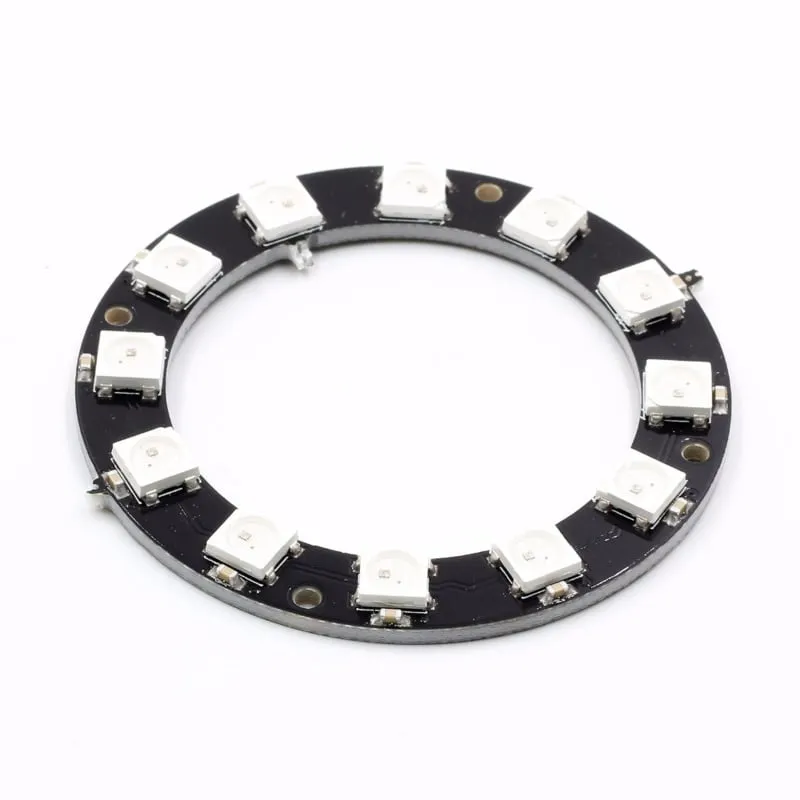12-Bit RGB-LEDs WS2812b Kreis rund (Neopixel)