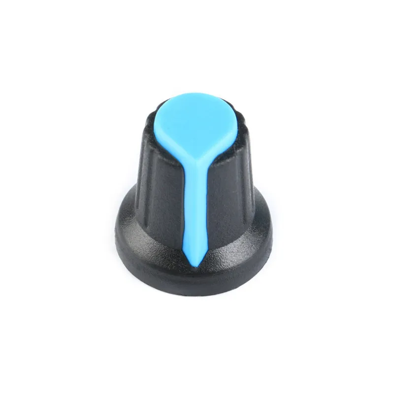 Knopf für Potentiometer Blau 15mm 17mm